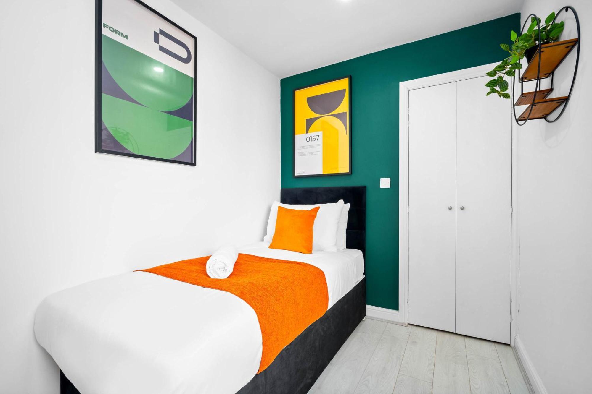 Luxury 3 Bedroom Apartment - Terrace - Near City Centre - Wifi - Smart Tv 1Mr Birmingham Exterior foto